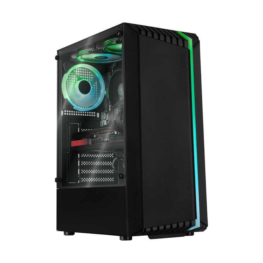 PC GAMER AEROCOOL BIONIC G V2, AMD Ryzen 5 5500, NVIDIA RTX 3050, 16GB RAM, 500NVME