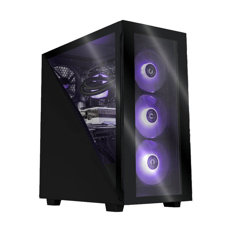 PC GAMER THERMALTAKE DIVIDER 300, AMD Ryzen 7 9700X, NVIDIA RTX 4070Ti, 64GB RAM, 2TB NVME