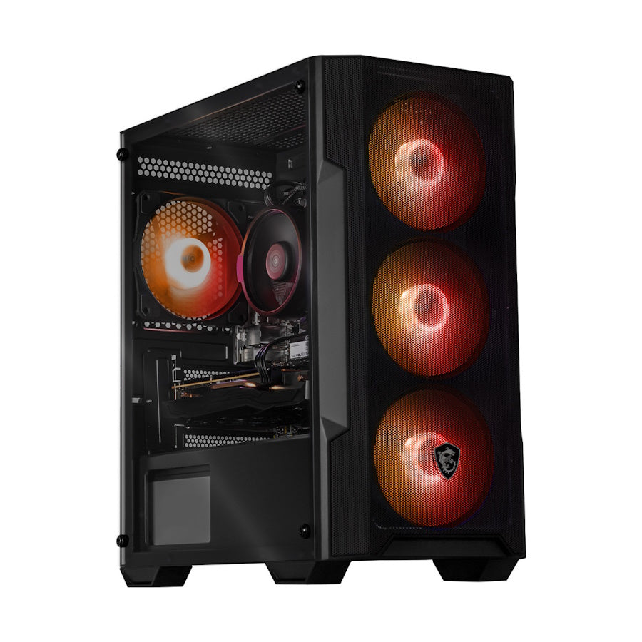 PC GAMER MSI MAG FORGE MAX, AMD Ryzen 5 5500, NVIDIA RTX 3060, 16GB RAM, 500GB NVME