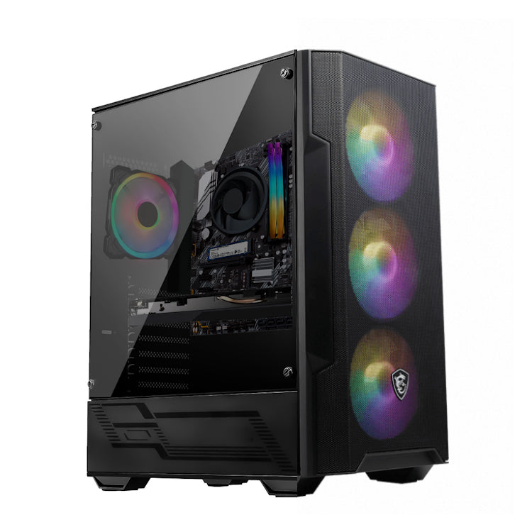 PC GAMER MSI MAG M100, AMD Ryzen 5 5600G, AMD RX 6600, 16GB RAM, 500GB NVME