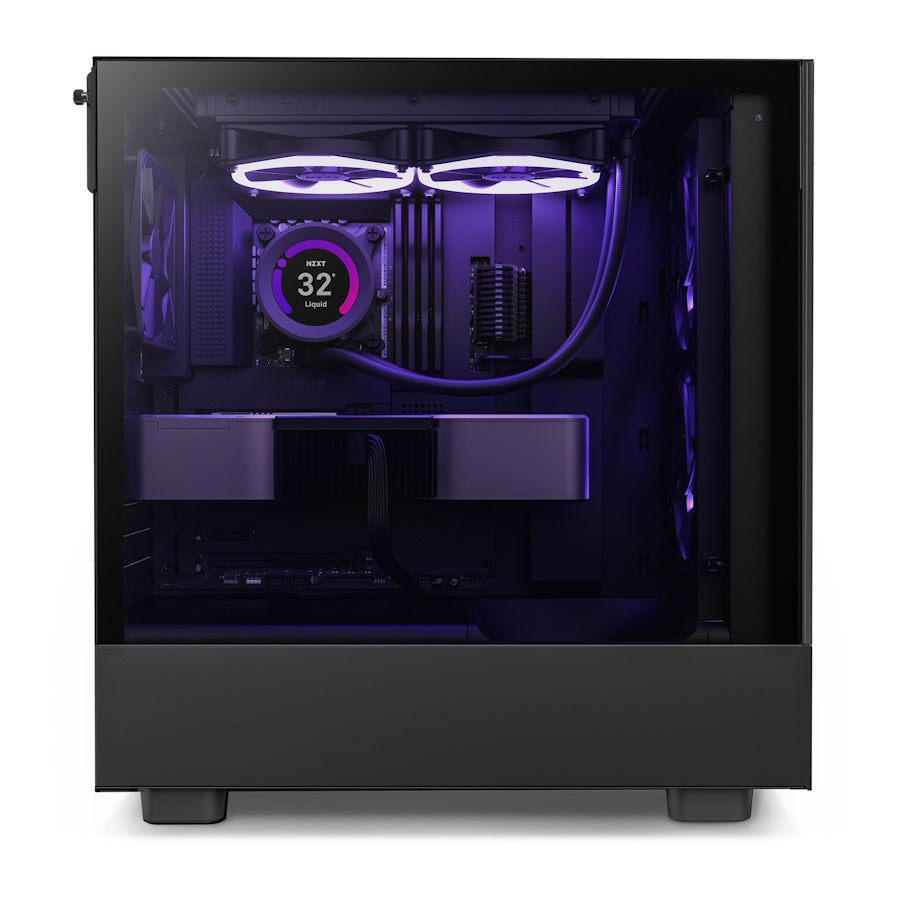 PC GAMER NZXT H5 BLACK LOW, Intel Core i7-12700KF, AMD Radeon RX 7600, 32GB RAM, 1TB NVME