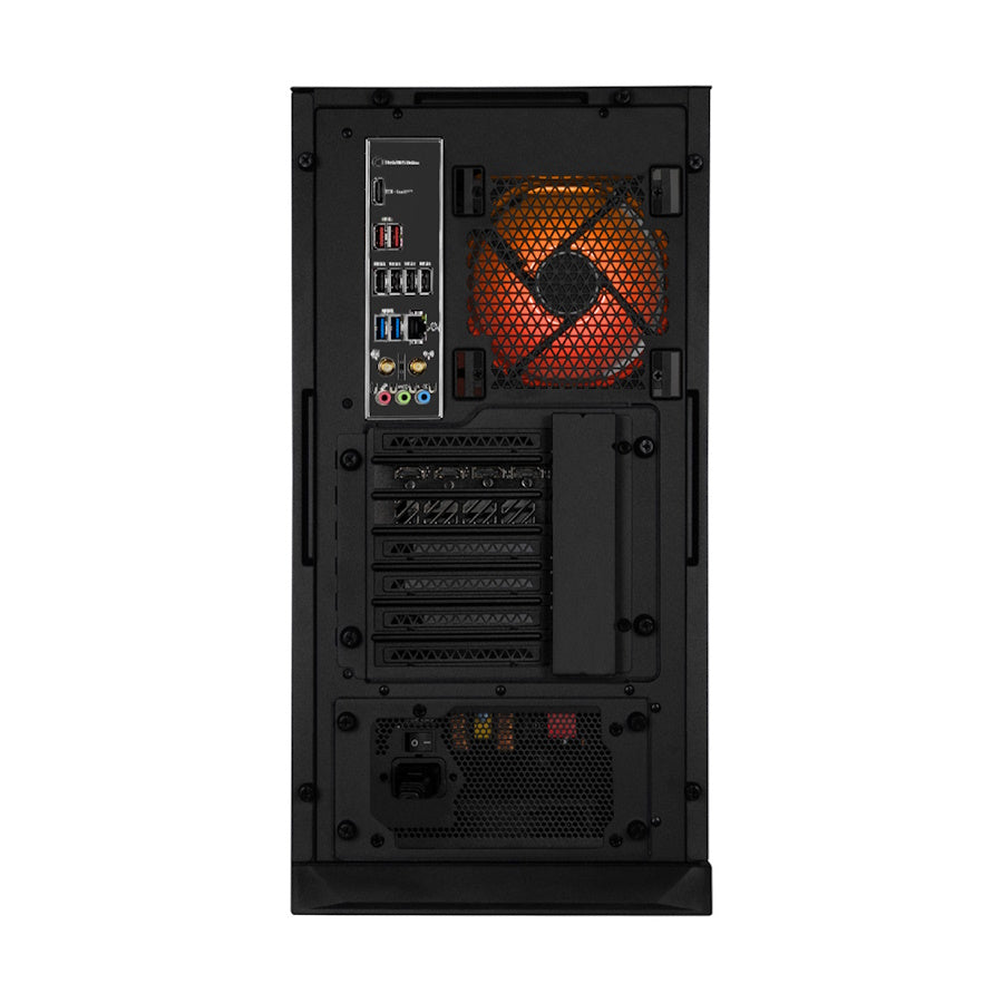 PC GAMER INVADER X BLACK TOP, Intel Core i5-12600KF, AMD Radeon RX 7600, 32GB RAM, 1TB NVME