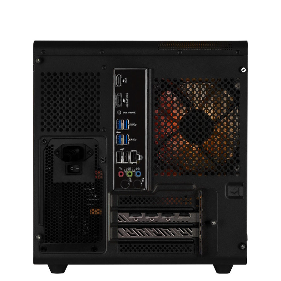 PC GAMER BR TANK MINI BLACK, Intel Core i5-12400F, NVIDIA RTX 4060, 16GB RAM, 500GB NVME