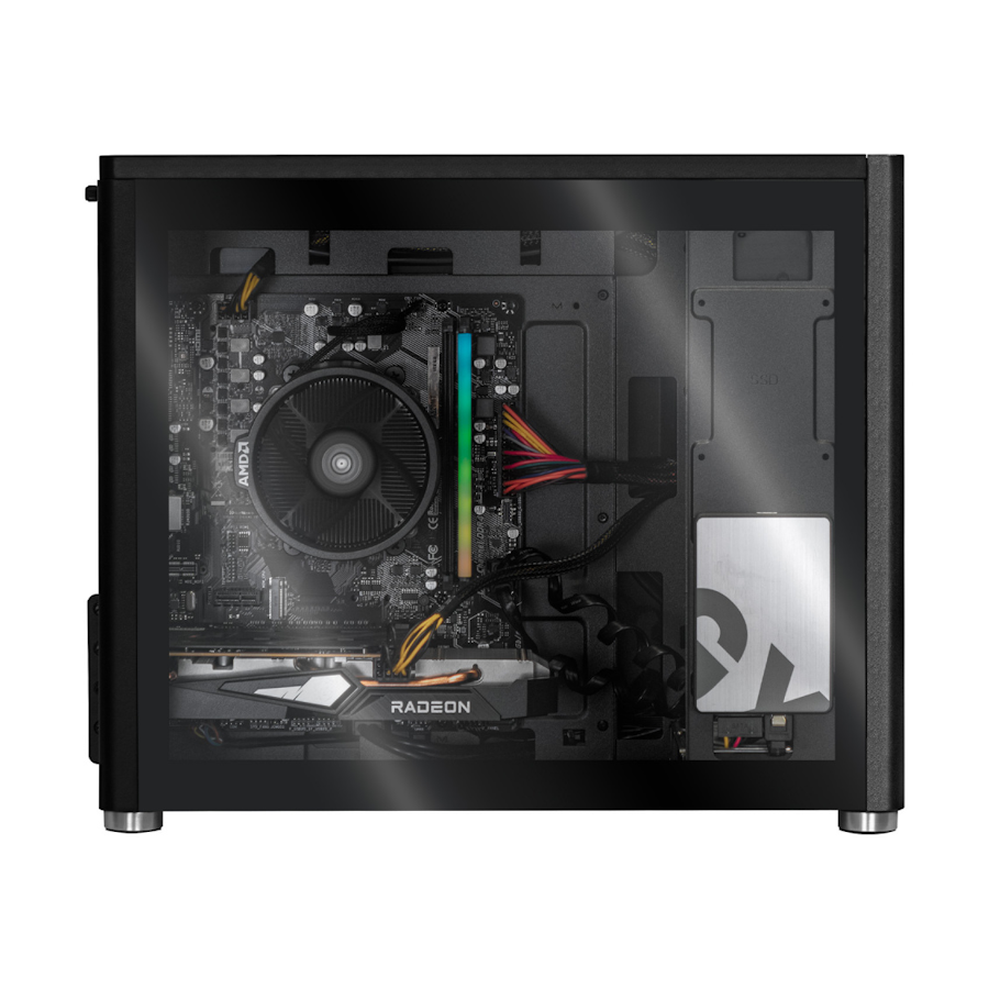 PC GAMER BALAMRUSH ERIS JET, AMD Ryzen 5 5500, AMD Radeon RX 6600, 16GB RAM, 500GB NVME