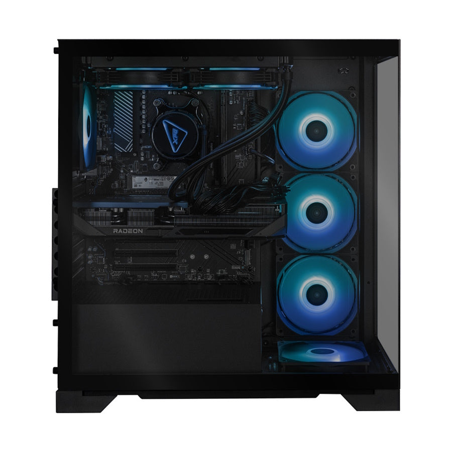 PC GAMER XPG INVADER X BLACK, AMD Ryzen 7 9700X, AMD Radeon RX 9070 XT, 64GB RAM, 2TB NVME