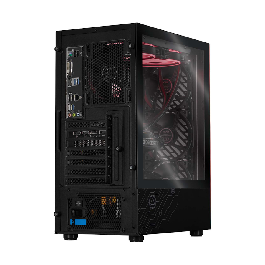 PC GAMER XPG VALOR AIR MERA, AMD Ryzen 7 5700X, NVIDIA RTX 4060, 16GB RAM, 500GB NVME