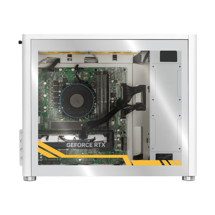 PC GAMER TUF EDITION WHITE, Intel Core i3-10100F, NVIDIA RTX 3050, 16GB RAM, 500GB NVME