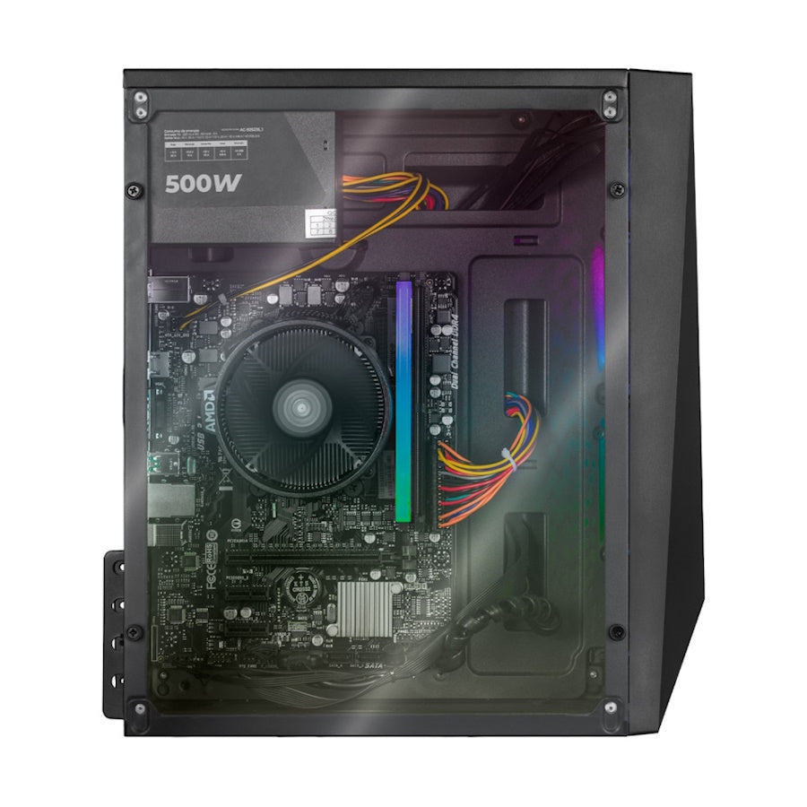 PC GAMER ACTECK KYOTO MID, AMD Ryzen 5 5600G, Radeon Graphics, 8GB RAM, 250GB SSD