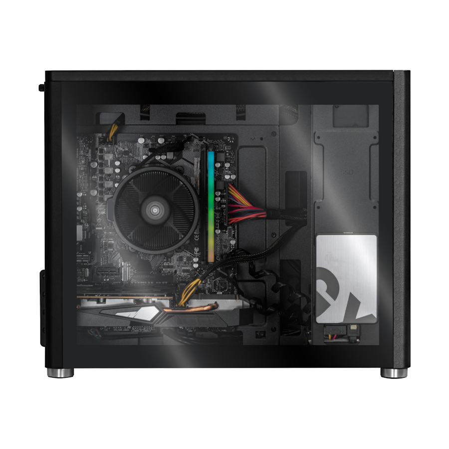 PC GAMER BALAMRUSH ERIS JET LOW, Intel Core i3-10105F, AMD Radeon RX 6500 XT, 16GB RAM, 500GB NVME