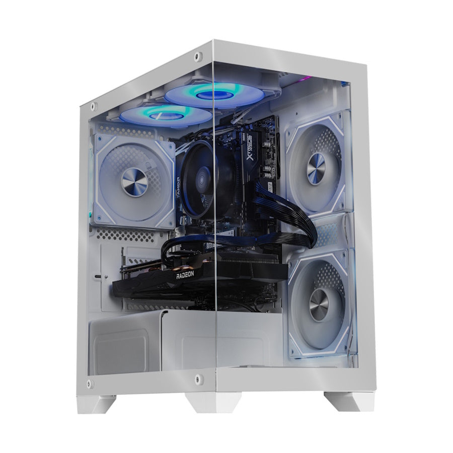 PC GAMER BR TANK PERFORM 3600, AMD Ryzen 7 5800XT, AMD Radeon RX 6600, 16GB RAM, 500GB NVME