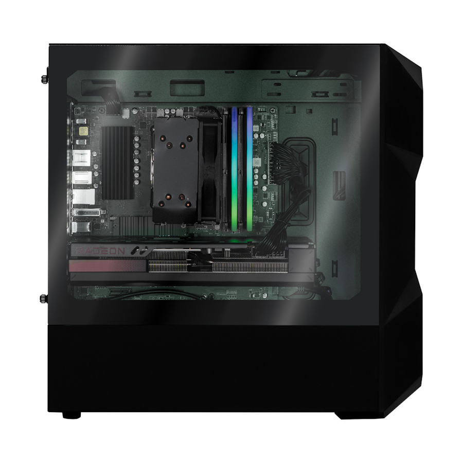 PC GAMER CM MASTERBOX TD300, AMD Ryzen 7 5800X, AMD Radeon RX 7600, 32GB RAM, 1TB NVME