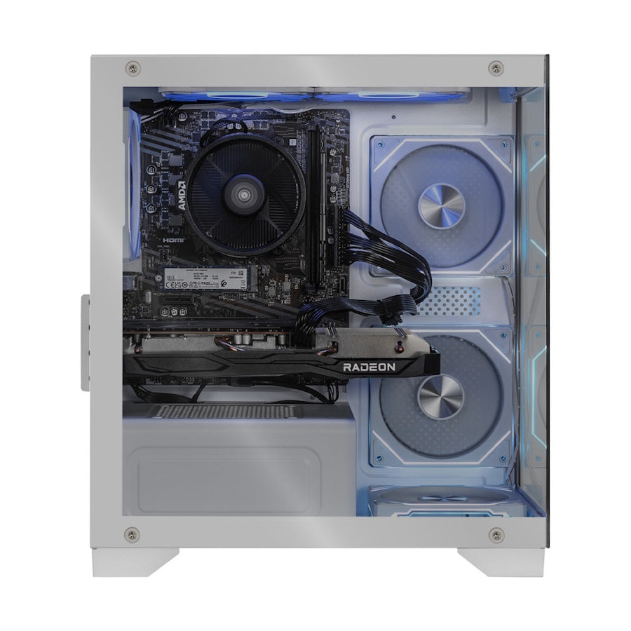 PC GAMER BR TANK PERFORM 3600, AMD Ryzen 7 5800XT, AMD Radeon RX 6600, 16GB RAM, 500GB NVME