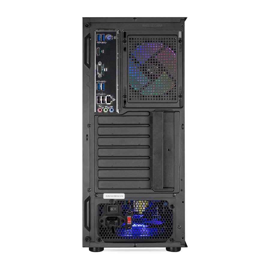 PC GAMER KRONOS BLACK BASIC, AMD Ryzen 7 5700G, Radeon Graphics, 8GB RAM, 250GB NVME
