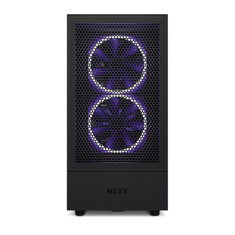 PC GAMER NZXT H5 BLACK LITE, AMD Ryzen 5 5600X, NVIDIA RTX 4060, 16GB RAM, 500GB NVME