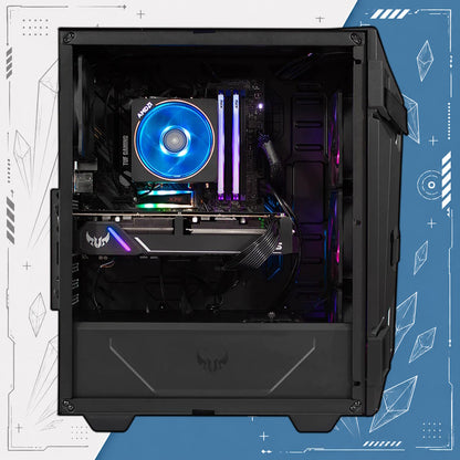 PC GAMER ASUS TUF, AMD Ryzen 5 7600, NVIDIA RTX 4060, 16GB RAM, 1TB NVME
