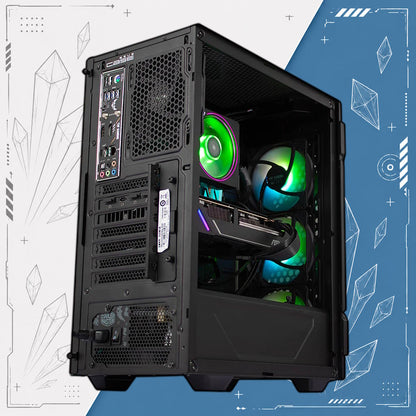 PC GAMER ASUS TUF, AMD Ryzen 5 7600, NVIDIA RTX 4060, 16GB RAM, 1TB NVME