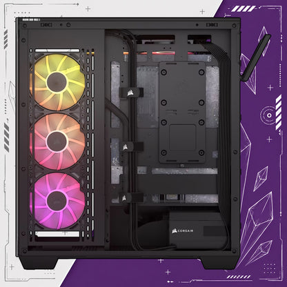 PC GAMER CORSAIR 3500X, AMD Ryzen 9 7950X3D, NVIDIA RTX 5080, 32GB RAM, 1TB NVME