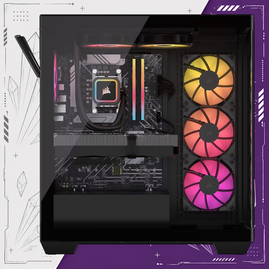 PC GAMER CORSAIR 3500X, AMD Ryzen 9 7950X3D, NVIDIA RTX 5080, 32GB RAM, 1TB NVME