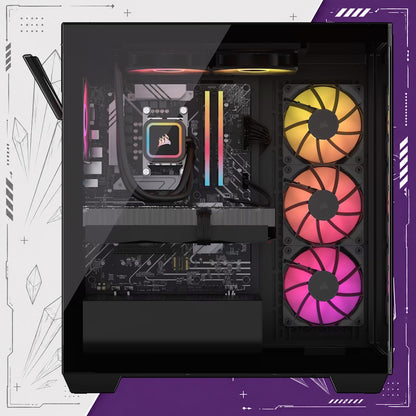 PC GAMER CORSAIR 3500X, AMD Ryzen 9 7950X3D, NVIDIA RTX 5080, 32GB RAM, 1TB NVME