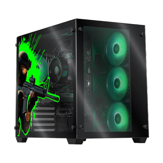 PC GAMER EDITION COUNTER STIKE, AMD Ryzen 7 5700, NVIDIA RXT RTX 4060, 16GB RAM, 500NVME