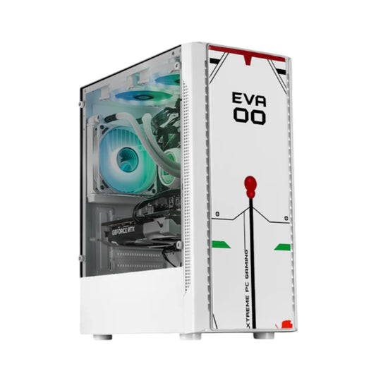 PC GAMER EVAGELION 00, AMD Ryzen 7 5700X, NVIDIA RTX 4060, 16GB RAM, 500GB NVME