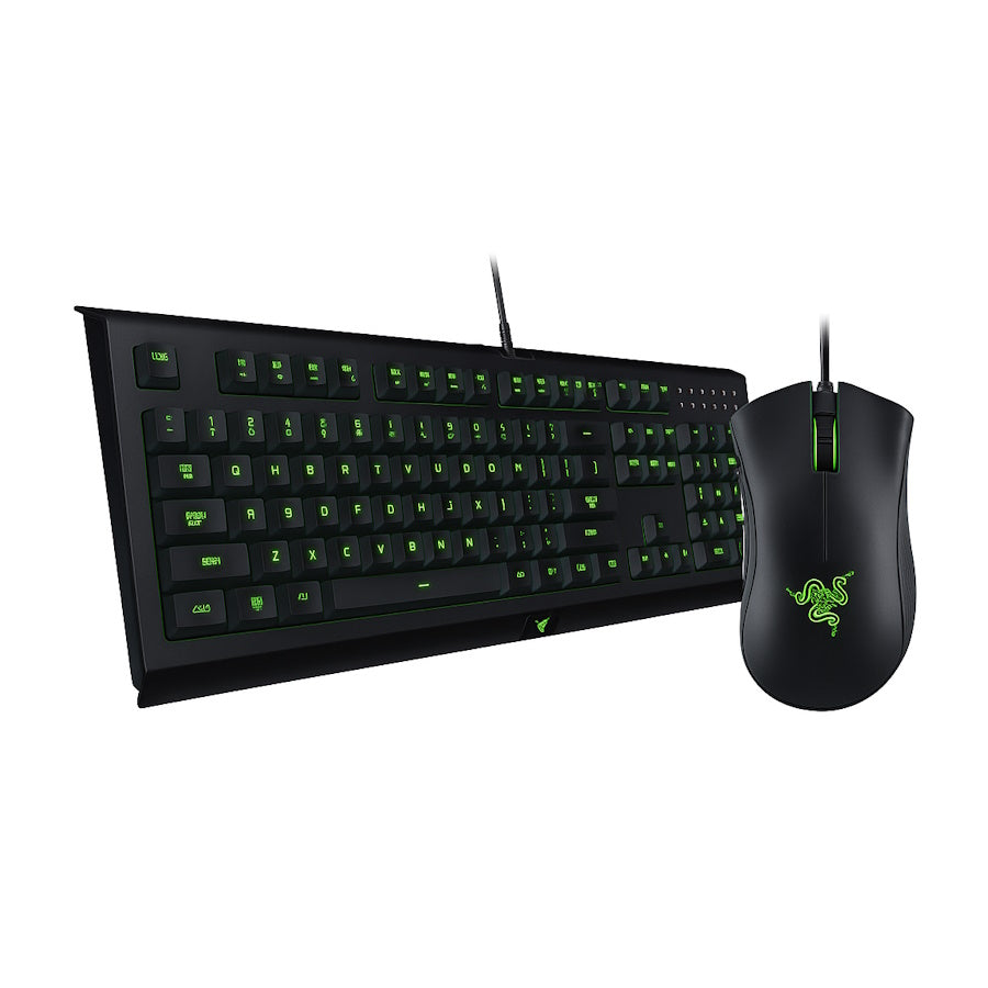 KIT GAMER TECLADO Y MOUSE RAZER CYNOSA ABYSSUS, ALÁMBRICO, NEGRO, USB