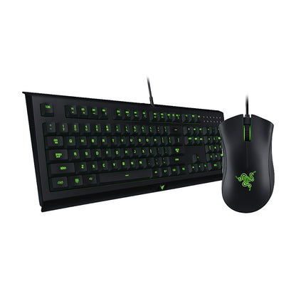 KIT GAMER TECLADO Y MOUSE RAZER CYNOSA ABYSSUS, ALÁMBRICO, NEGRO, USB