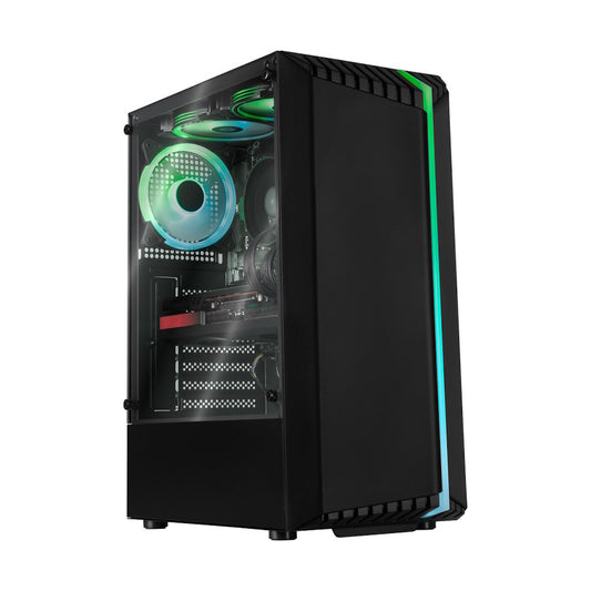 PC GAMER AEROCOOL BIONIC G V2, AMD Ryzen 5 5500, NVIDIA RTX 3050, 16GB RAM, 500NVME