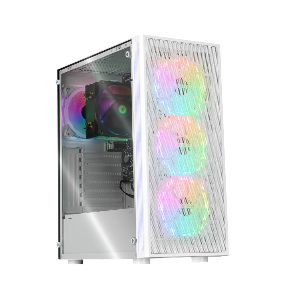 PC GAMER BALAM RUSH DRAGONFLY MESH II, AMD Ryzen 5 5600G, Radeon Graphics, 8GB RAM, 250GB SSD