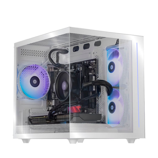 PC GAMER BR EDITION PRO EVO WHITE, Intel Core i5-12400F, NVIDIA RTX 4060, 16GB RAM, 500GB NVME