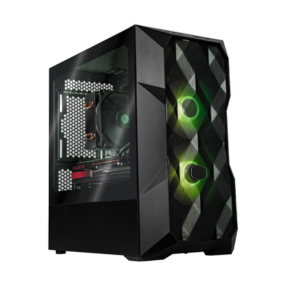 PC GAMER CM MASTERBOX TD500, AMD Ryzen 7 5700X, AMD RX 7700 XT, 32GB RAM, 1TB NVME