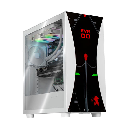 PC GAMER EVAGELION 00 BLACK, AMD Ryzen 7 5700X, NVIDIA RTX 4060, 16GB RAM, 500GB NVME