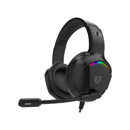 AUDÍFONOS GAMER BR ORPHIX II HS699, ALAMBRICO, NEGRO, 3.5MM, 2.1Mts