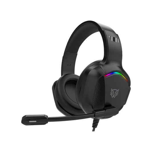 AUDÍFONOS GAMER BR ORPHIX II HS699, ALAMBRICO, NEGRO, 3.5MM, 2.1Mts