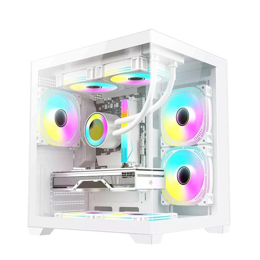 PC GAMER PANZER CUBE II, Intel Core i5-12600KF, NVIDIA RTX 4060Ti, 32GB RAM, 1TB NVME