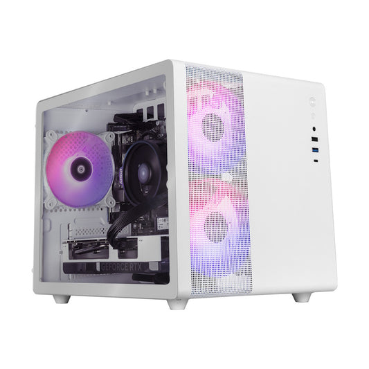 PC GAMER BR TANK MINI, AMD Ryzen 5 5500, NVIDIA RTX 3050, 16GB RAM, 500GB NVME