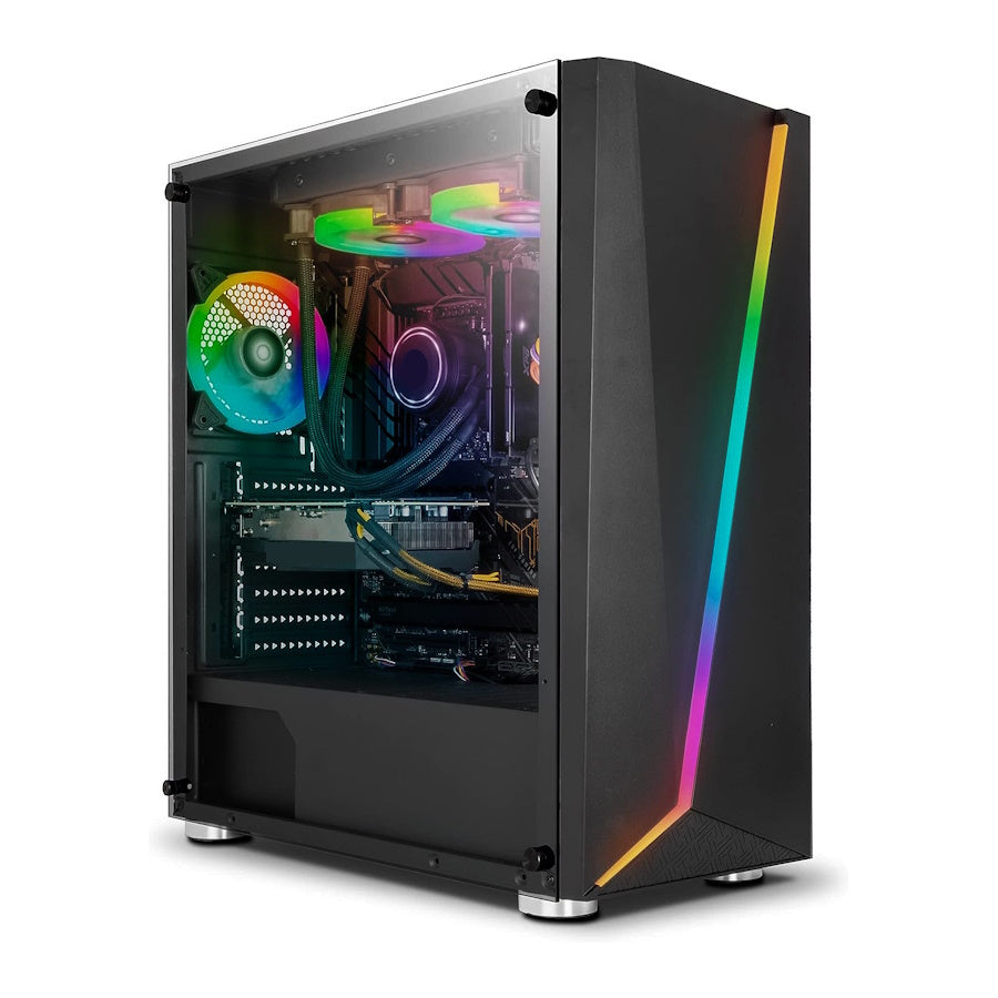 PC GAMER YEYIAN KUNAI HIGH, AMD Ryzen 7 5800X, AMD Radeon RX 7600, 16GB RAM, 500GB NVME