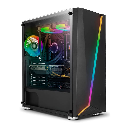 PC GAMER YEYIAN KUNAI HIGH, AMD Ryzen 7 5800X, AMD Radeon RX 7600, 16GB RAM, 500GB NVME