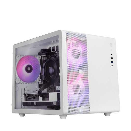 PC GAMER BR TANK MINI LOW, AMD Ryzen 5 5500, AMD Radeon RX 6500 XT, 16GB RAM, 500GB NVME
