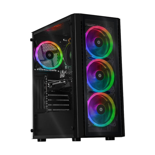 PC GAMER BALAM RUSH DRAGONFLY CRYSTAL, AMD Ryzen 5 5500, NVIDIA RTX 3050, 16GB RAM, 500 NVME
