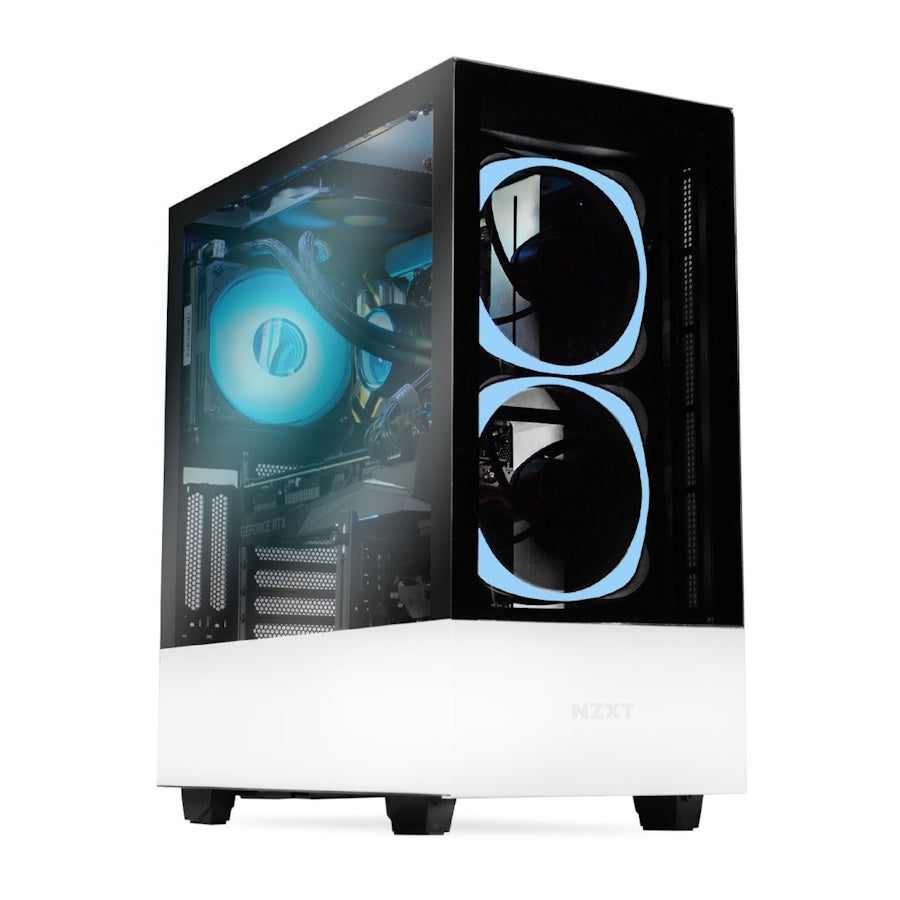 PC GAMER NZXT H510, AMD Ryzen 7 5800X, NVIDIA RTX 4070, 32GB RAM, 1TB NVME