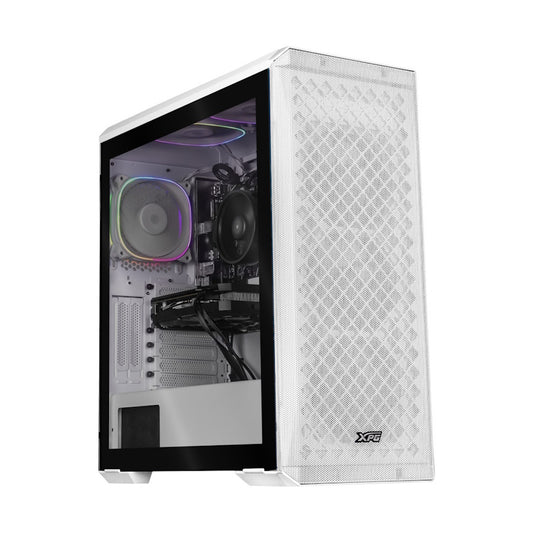 PC GAMER XPG DEFENDER WHITE PRO MIDDLE, AMD Ryzen 5 5500, NVIDIA RTX 3050, 16GB RAM, 500GB NMVE