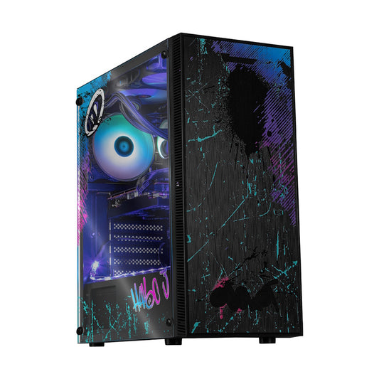 PC GAMER OCELOT GRAFITI HIGH, Intel Core i5-12600K, NVIDIA RTX 4060, 16GB RAM, 500GB NVME