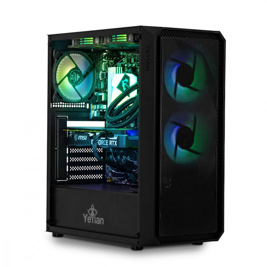 PC GAMER YEIYAN HAIZEN HIGH, Intel Core i5-12400F, NVIDIA RTX 4060Ti, 16GB RAM, 500GB NVME
