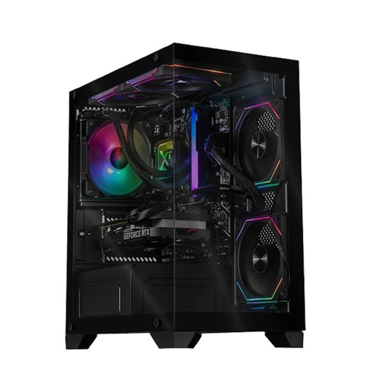 PC GAMER CASE BLACK XTREME, AMD Ryzen 5 5500X3D, AMD Radeon RX 6600, 16GB RAM, 500GB NVME