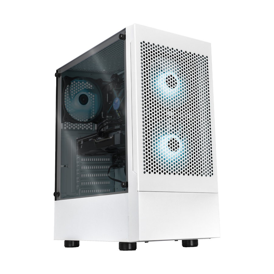 PC GAMER FD POP AIR LOW, Intel Core i5 i3-10100F, AMD Radeon RX 6500 XT, 16GB RAM, 500GB NVME