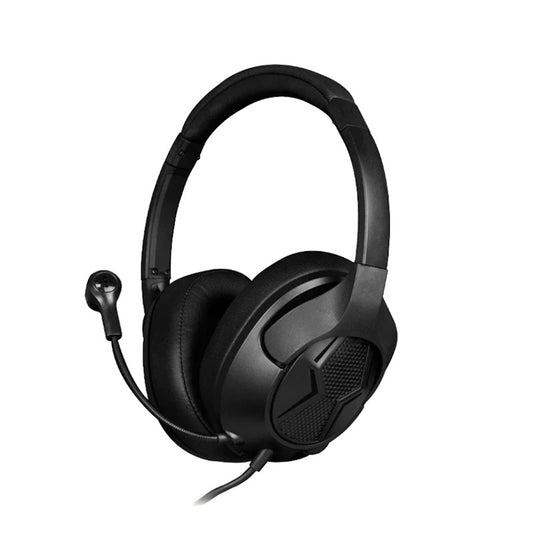 AUDÍFONOS GAMER BR SONOROUS HS740, ALAMBRICO, NEGRO, 3.5MM, 1.75Mts