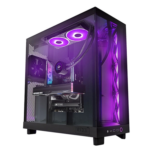 PC GAMER NZXT H6 FLOW, AMD Ryzen 7 7700X, NVIDIA RTX 4060Ti, 32GB RAM, 1TB NVME