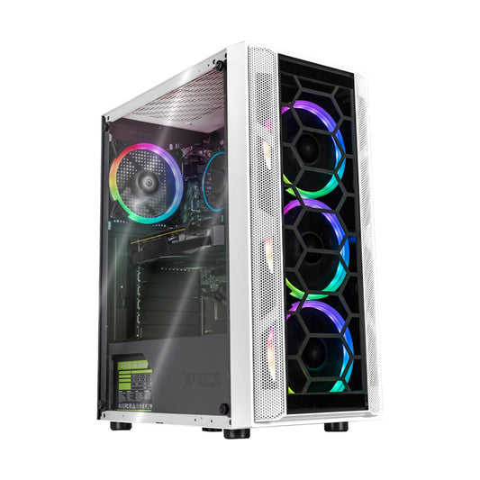 PC GAMER KRONOS WHITE, AMD Ryzen 7 5700, NVIDIA RTX 4060, 16GB RAM, 500GB NVME