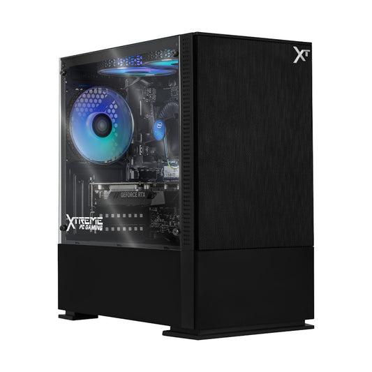 PC GAMER AIR FLOW BLACK, Intel Core i5-12400F, NVIDIA RTX 3060, 16GB RAM, 500GB NVME
